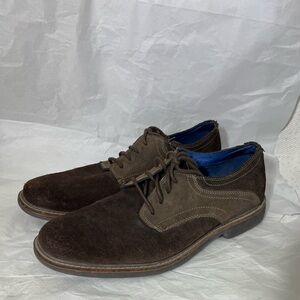MARK NASONโ SKECHERS OXFORD SUEDE TWO-TONE BROWN LACE UP 10.5 PREOWNED